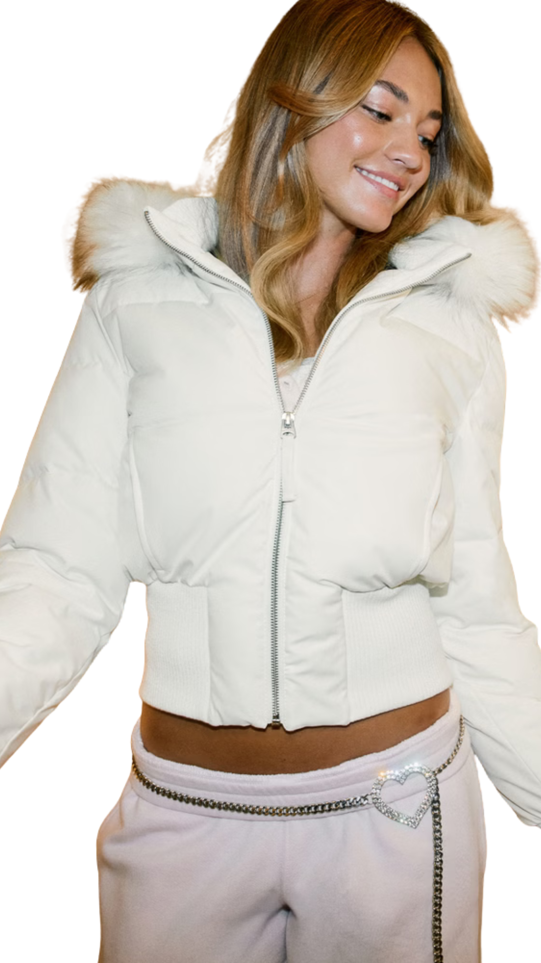 Selena Fur Trim Puffer Jacket