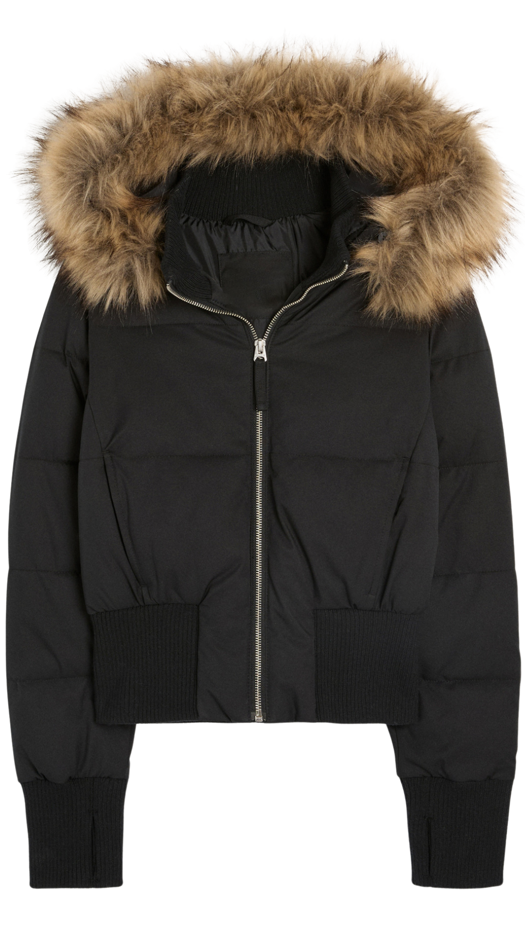 Selena Fur Trim Puffer Jacket
