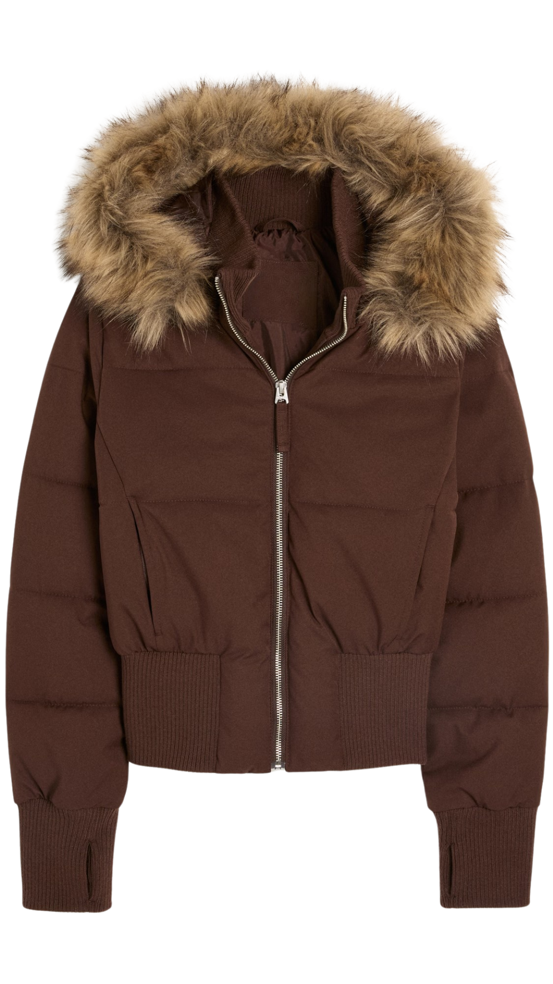 Selena Fur Trim Puffer Jacket